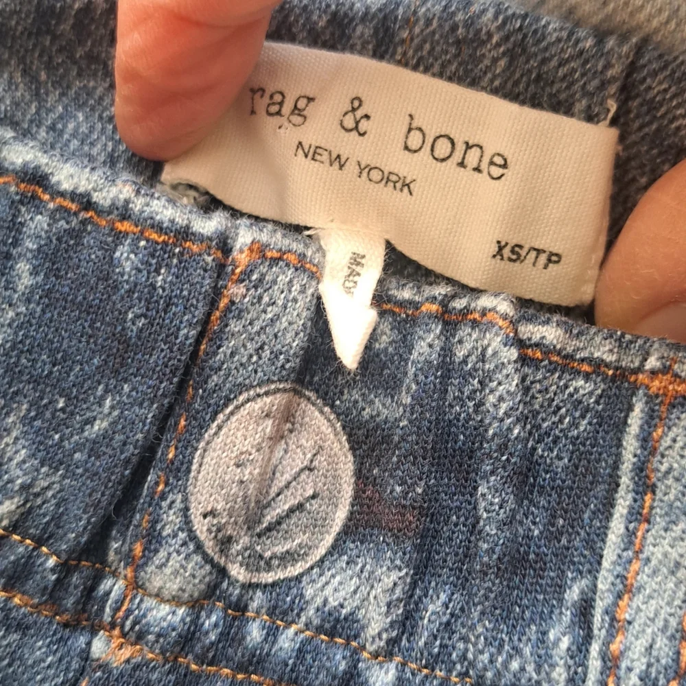 rag & bone Miramar Faux Jean Jogger Sz Xs - Picture 9 of 10